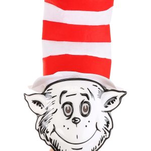Cat in the Hat Adult Hat and Vacuform Mask Kit