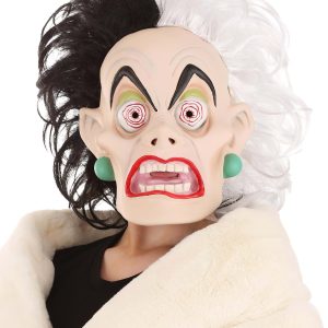 Disney Cruella De Vil Latex Mask from 101 Dalmatians