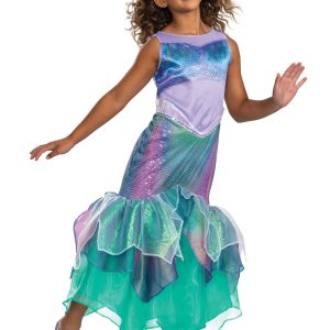 Girl's Little Mermaid Live Action Deluxe Ariel Costume