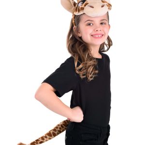 Giraffe Soft Headband & Tail Kit