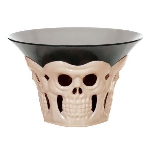 4.5 Inch Skull Candy Dish Decoration