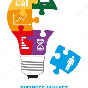Business analyst design concept.