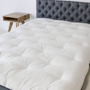 Queen Loveseat Wool and Latex Couch Futon Mattress Medium Firm Ecopurerest The Futon Shop