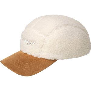 Script Faux Sherpa 5-Panel Baseball