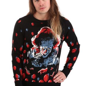 Adult IT (2019) Pennywise Ugly Sweater