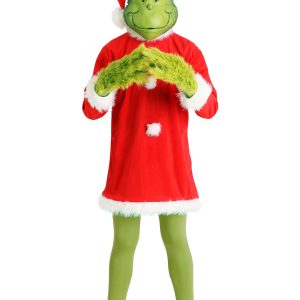 Dr. Seuss Deluxe Grinch Men's Costume