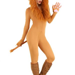 Hooded Lion Costume for Women