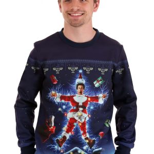 Movie Poster Christmas Vacation Ugly Sweatshirt for Adults