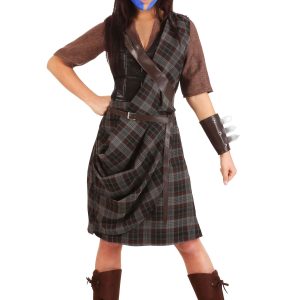 Plus Size Braveheart Warrior Costume for Women