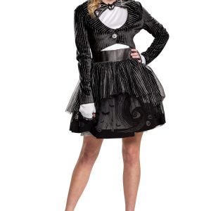 Women's N.B.C Jack Skellington Dress Costume