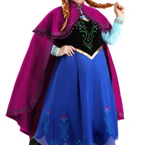 Women's Plus Size Premium Disney Frozen Anna Costume