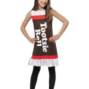 Tootsie Roll Costume Dress For Girls