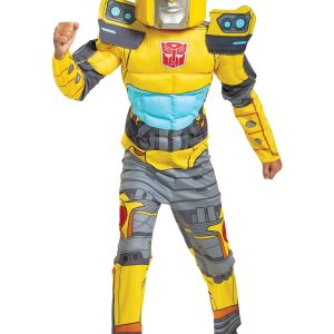 Transformers Child Muscle Bumblebee Costume