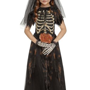 Girl's Bone Bride Costume Dress