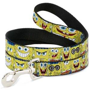 Spongebob Expressions Dog Leash