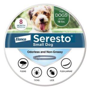 Seresto Collar For Small Dogs (Upto 18 Lbs) 15 Inch (38 Cm) 1 Collar