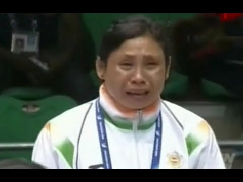 [full raw video] Boxer Sarita devi Refuses to Wear Asian Games Bronze and Cry! #saritadevii – YouTube