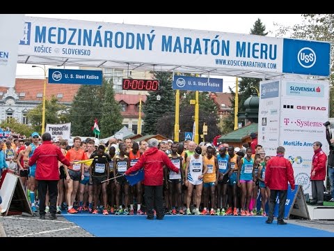 92. ročník – Medzinarodný maratón mieru – Košice 2015 – YouTube