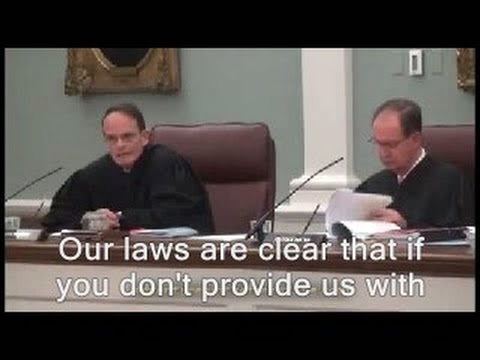 Supreme Court Judge indicates just how guilty you are until you prove lower court guilty – YouTube