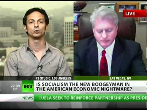 Libertarian vs. Socialist heated debate ensues – YouTube