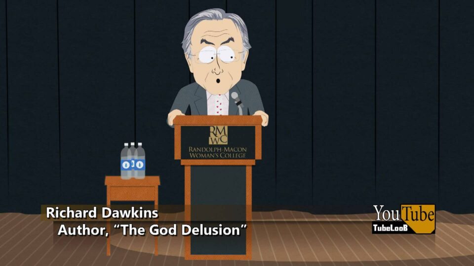 Richard Dawkins – What if you are wrong – South Park take off – YouTube