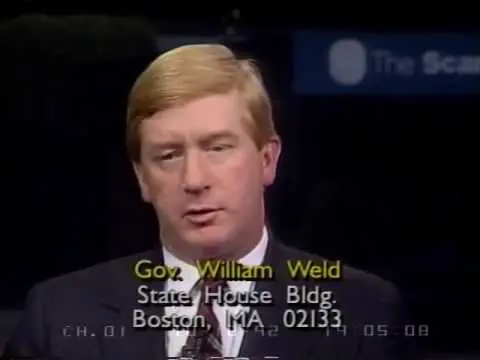 Gov. William Weld interview with C-SPAN 10/18/1992 – YouTube