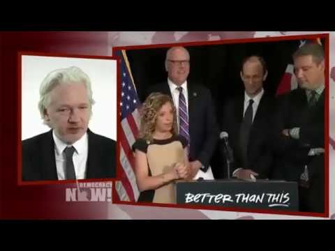 EXCLUSIVE WikiLeaks’ Julian Assange on Releasing DNC Emails That Ousted Debbie Wasserman Schultz – YouTube