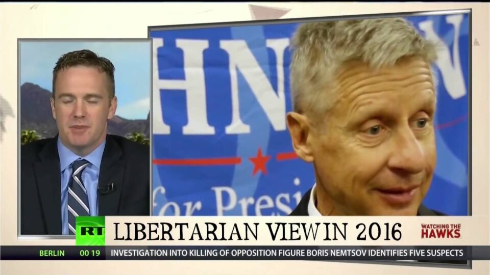 Kevin McCormick on RT discussing Gary Johnson! – YouTube