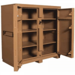 Jobmaster&reg; Jobsite Tool Box/Cabinet, 60H, 60W, 30D, Tan KNAACK 139