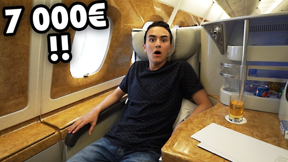 THE $7,000 AIRPLANE SEAT (Emirates Business Class A380)