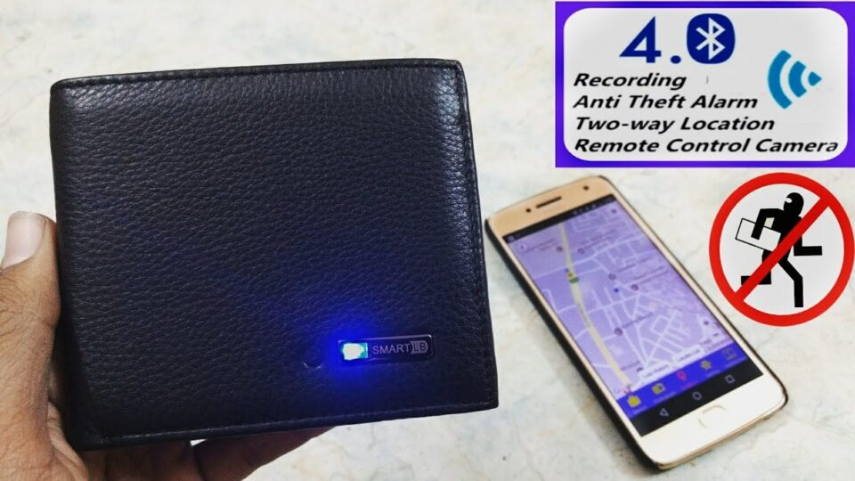 Anti-Theft Wallet With GPS Finder Unboxing & Review. [SMART WALLET]