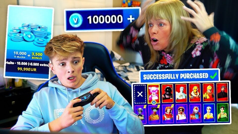 Kid Spends $500 on FORTNITE with Mom’s Credit Card… [MUST WATCH]