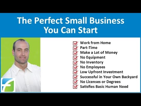 Perfect Small Business You Can Start