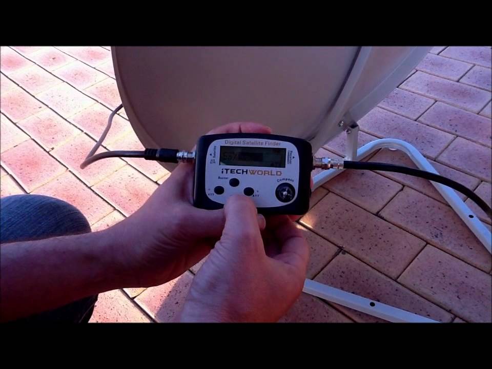 Satellite Finder meter how to use