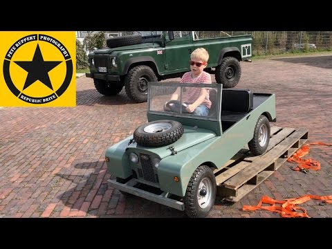 Children LAND ROVER Rebel Replicas ✅ by JACK(5) 1st DRIVE TEST live 👍