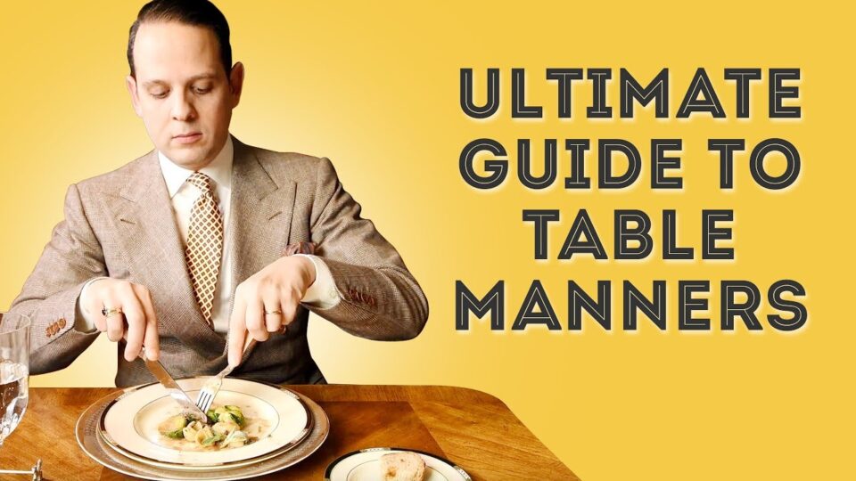 List 5 Examples Of Table Manners