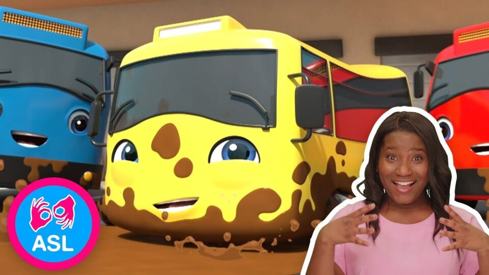 Carwash Song | ASL – American Sign Language | Baby Songs | Little Baby Bum