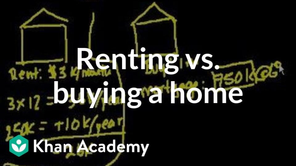 Is buying a home always better? | Housing | Finance & Capital Markets | Khan Academy