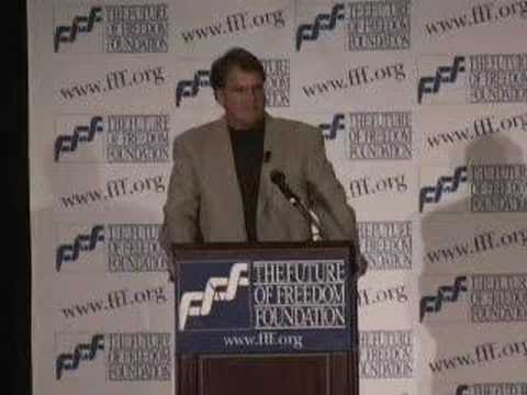 Thomas DiLorenzo at FFF Conference 2007, Part 1 of 6