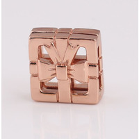Rose Gold Sweet Gift Box Charm For Reflexions