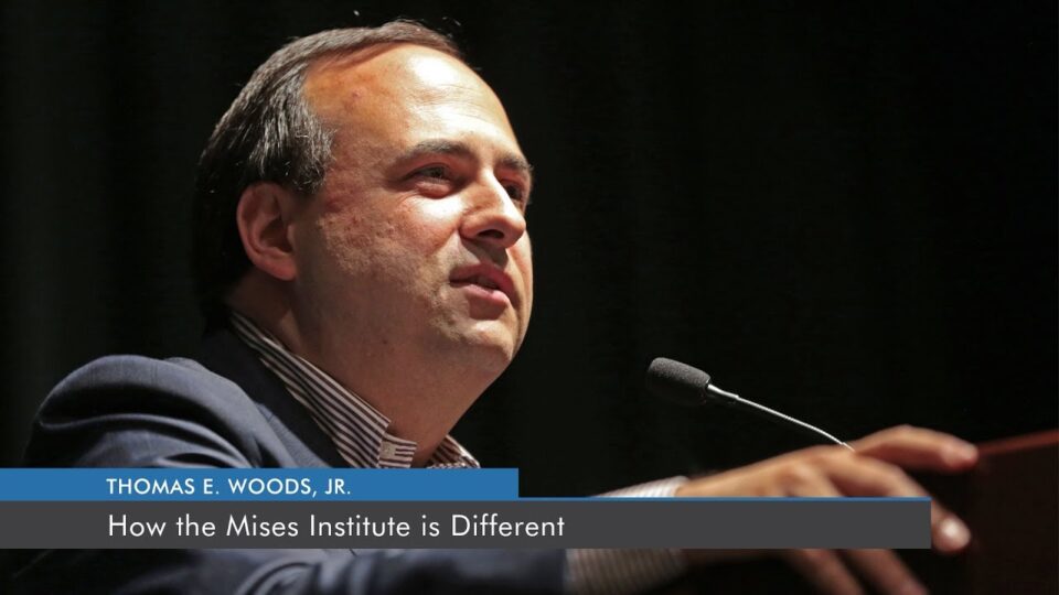 How the Mises Institute is Different | Thomas E. Woods, Jr.