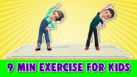 9 Min Exercise For Kids – Home Workout