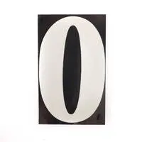 Glow in the dark wheelie bin Number 0