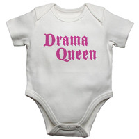 Drama Queen Baby Vests Bodysuits for Girls