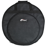 Tiger 21 inch Padded Cymbal Bag with Dividers and Back Straps