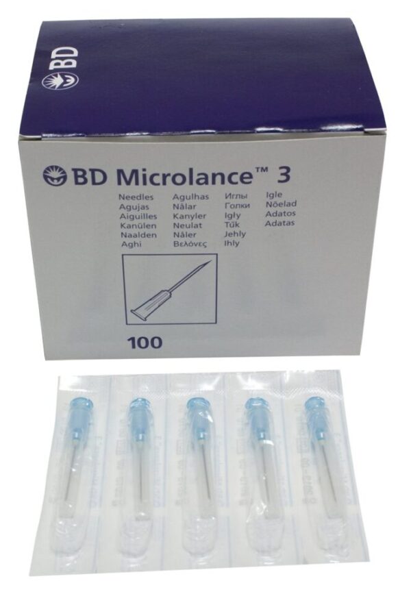 Becton Dickinson Bd Microlance 3 Needles - Green 21G x 1.5Inch - Pack of 100