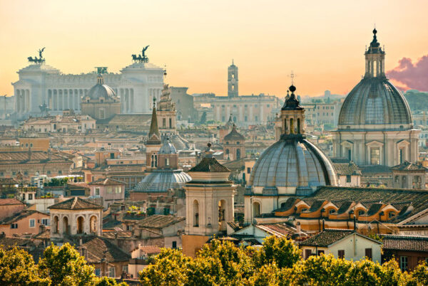Rome, Italy Holiday: Breakfast & Flights