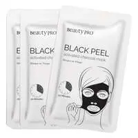 BeautyPro Black Diamond Peel-Off Mask with Activated Charcoal - 3 x 7ml (Pouch)