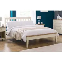Amber Bedframe-Double-Ivory