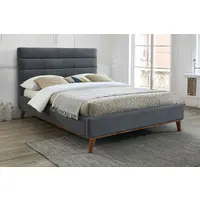 Apollo Double Bedframe - Dark Grey